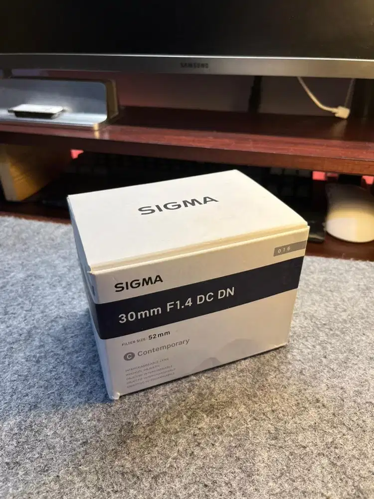 Lensa Sigma Fix 30mm Second NEGO