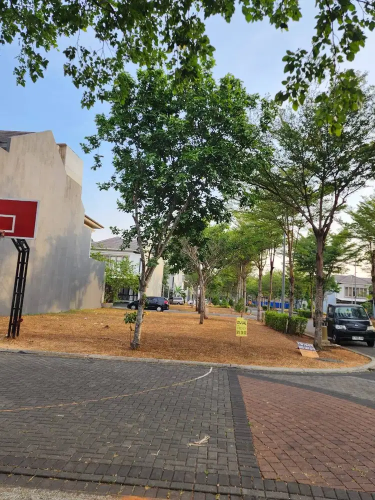Dijual Kavling Hoek Row Jalan Besar di Greenwich Luxmore BSD