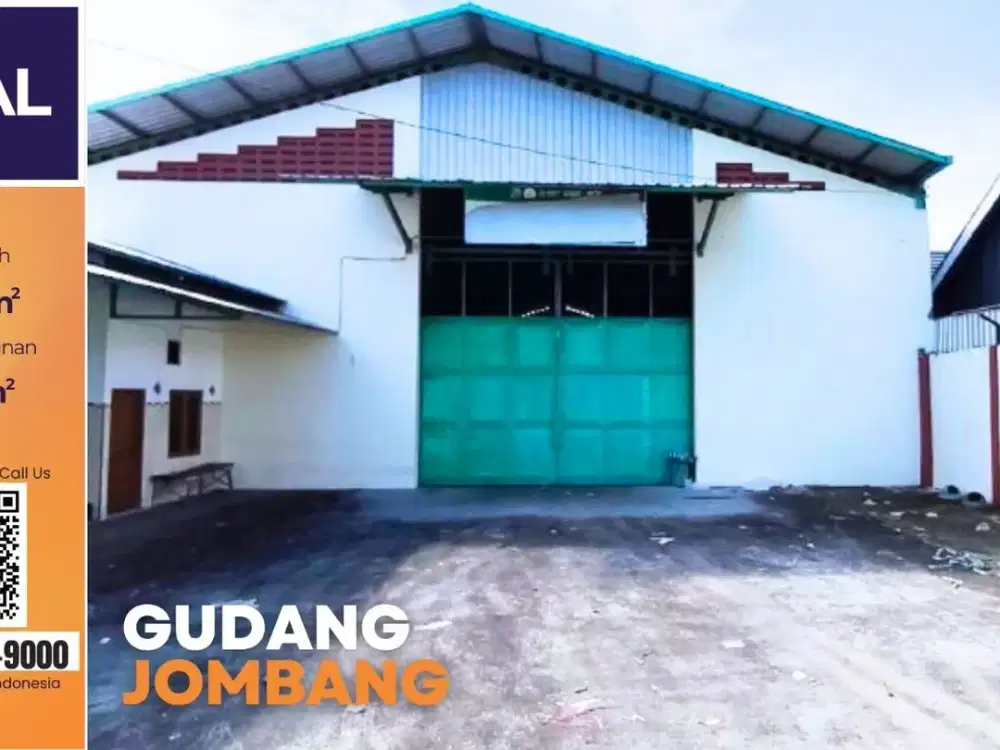 Jual Gudang Halaman Luas & SHM di Jombang Jawa Timur – The EdGe