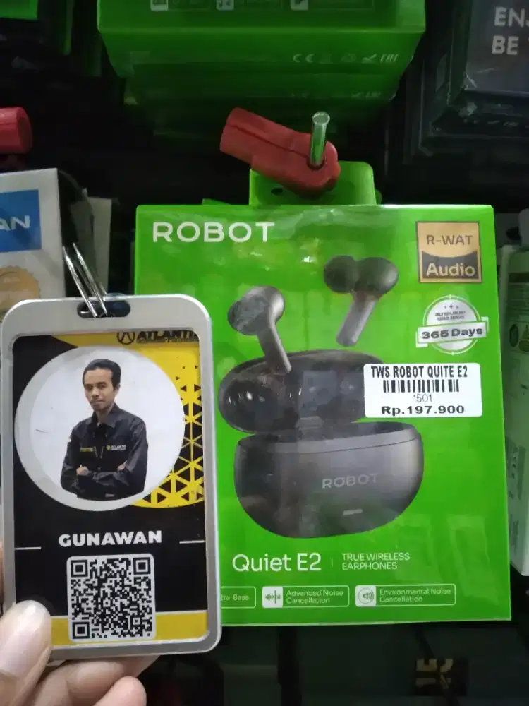 Headset BT ROBOT QUITE E2 ATLANTIS DAHSYAT