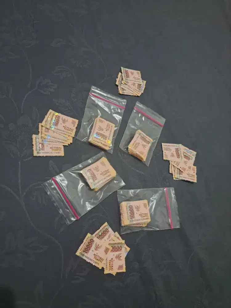 Dijual Materai 10.000 (Baru)