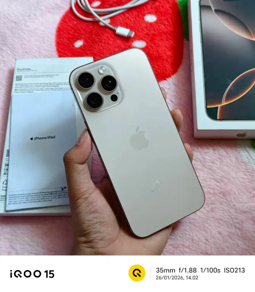 Iphone 16 Pro max 512gb Resmi