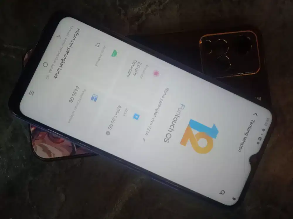 Vivo y21 4+1/64 segalan ori resmi