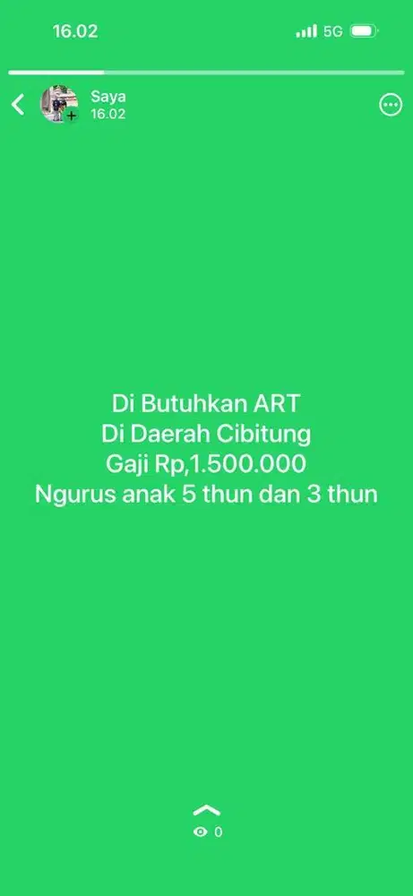 Art atau baby sister cibitung