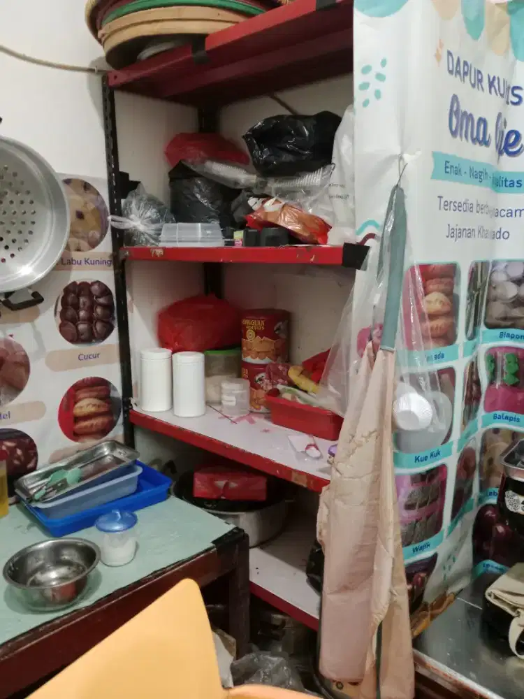 Rak besi 5 tingkat ukuran 100*30