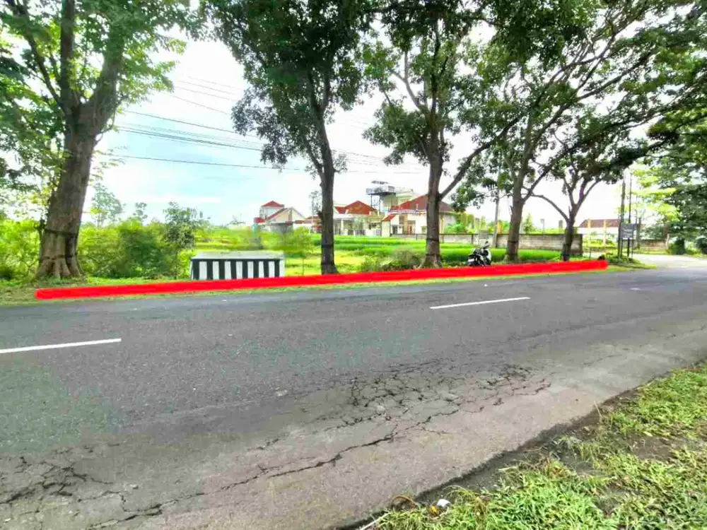Tanah Kering Zona Kuning Jl. solo tawangmangu dekat Kota
