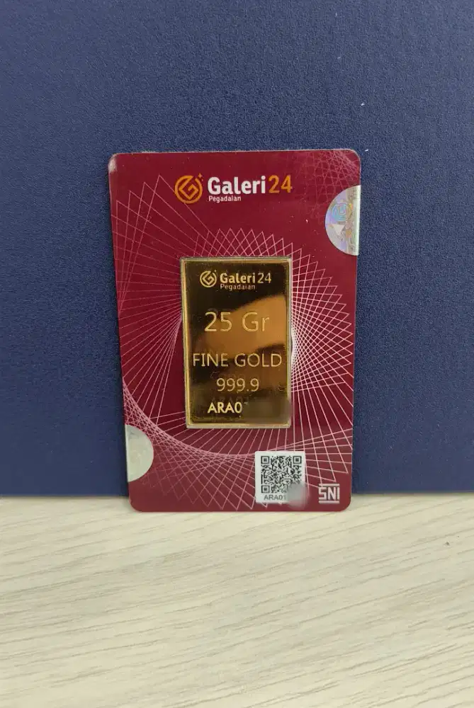 Logam Mulia LM 25gr 25 gram Galeri 24 Galeri24 Galery 24 G24