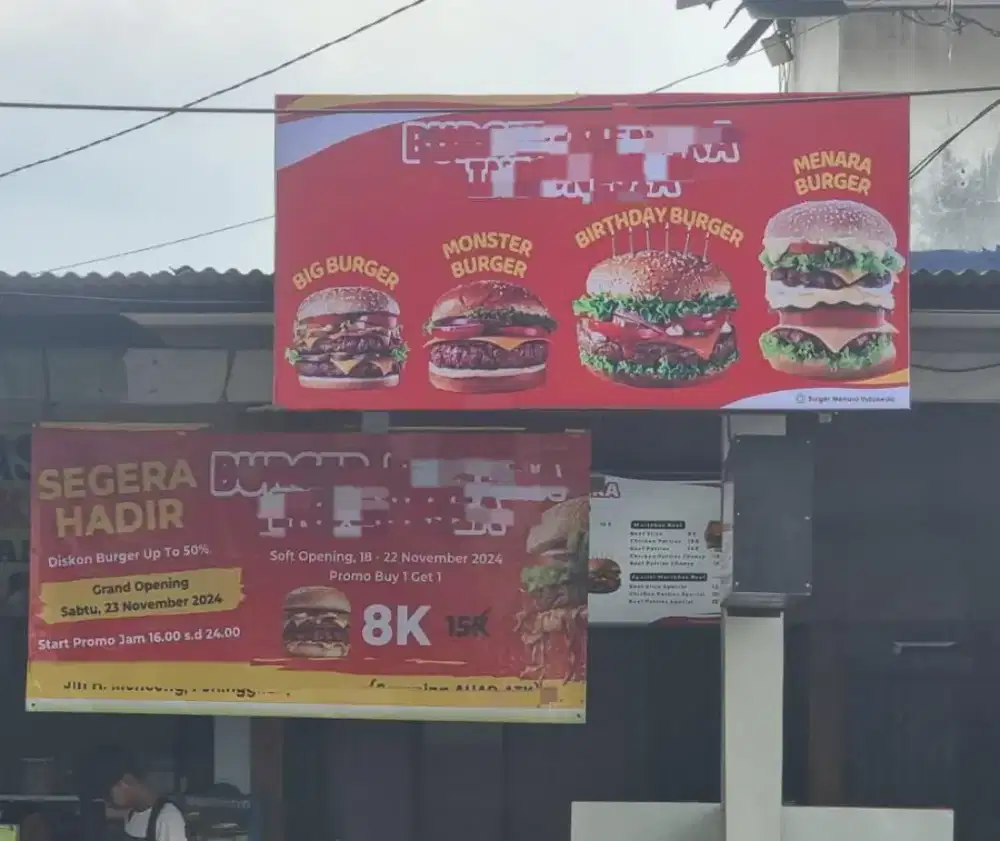 Neon Box Plang Papan Nama Murah