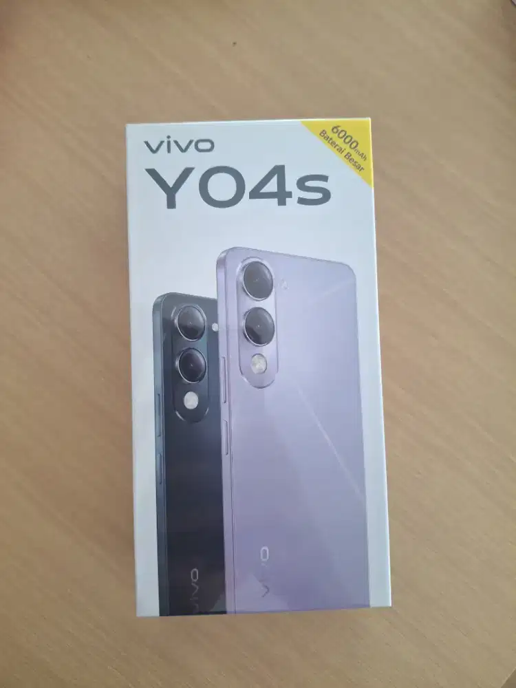 VIVO Y04S RAM 4/64 GB GARANSI RESMI