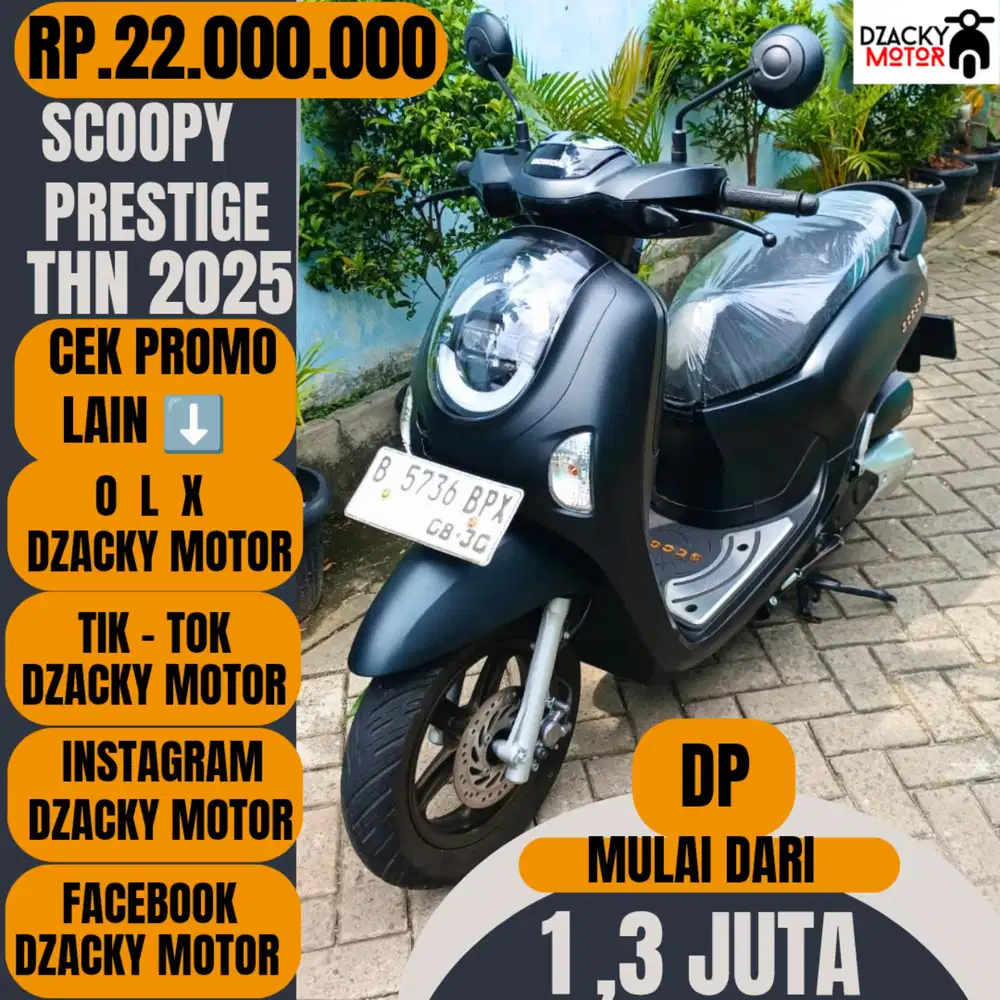 SCOOPY PRESTIGE 2025 SECOND LIKE NEW