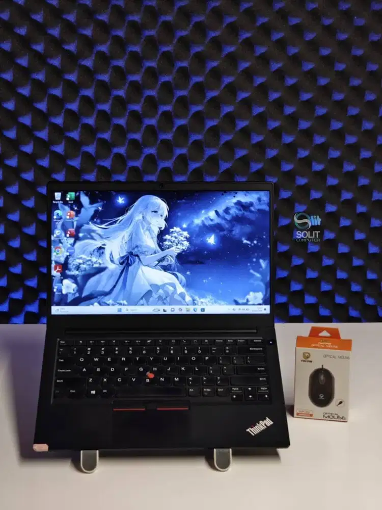 LENOVO THINKPAD E14 i5-1135G7 SSD 512GB RAM 8GB BONUS MOUSE SIAP PAKAI