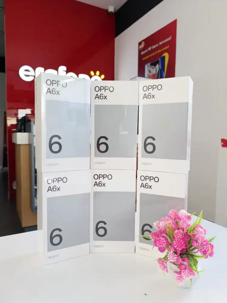 OPPO A6X GARANSI RESMI,BISA CASH/CICILAN TANPA DP