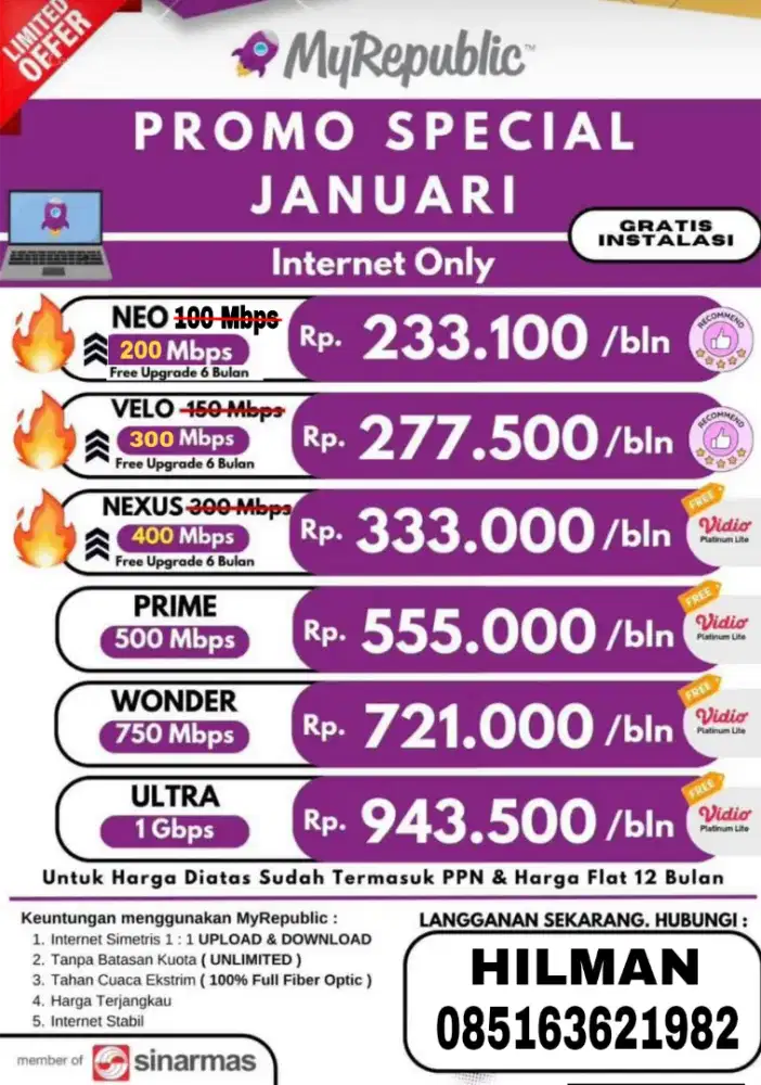 internet murah dan cepat bandung