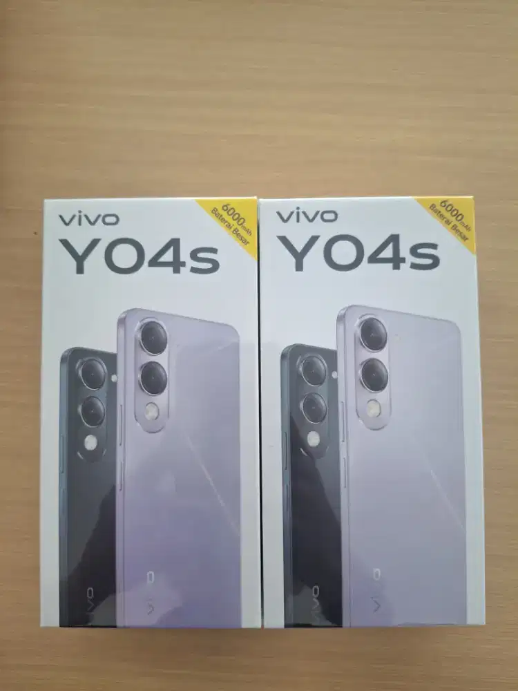 VIVO Y04S RAM 4+4/128 GB GARANSI RESMI