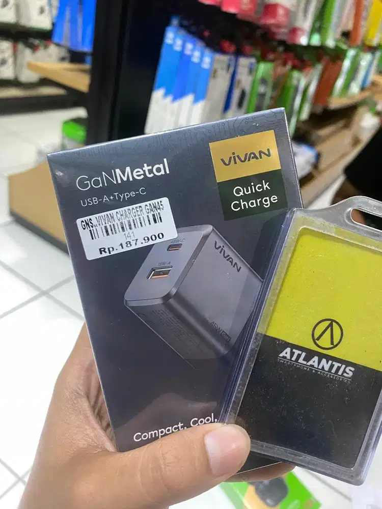 CHARGER VIVAN GAN45W|ATLANTIS DAHSYAT