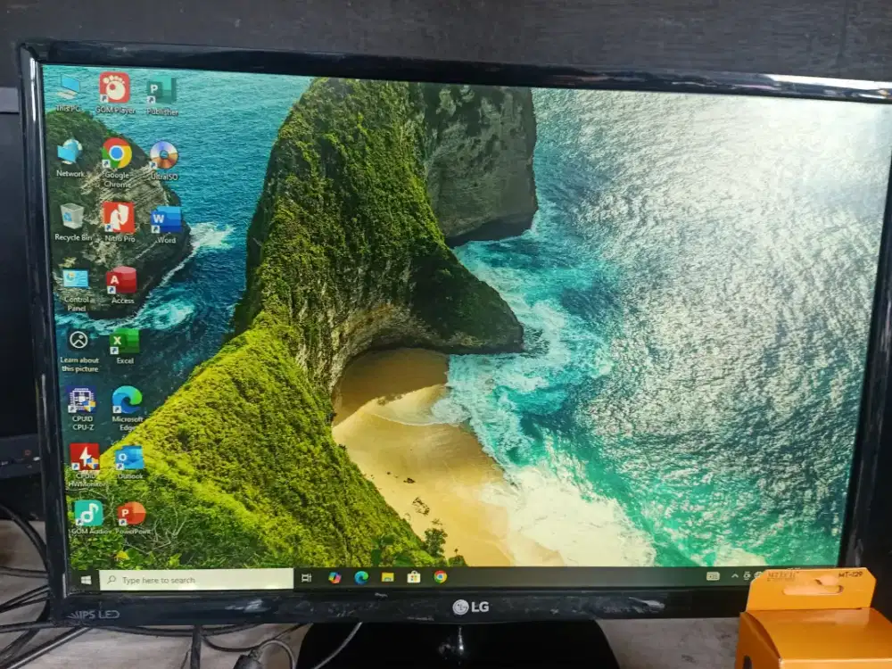 paketan mini pc spek tinggi lengkap full monitor 16 siap pakai