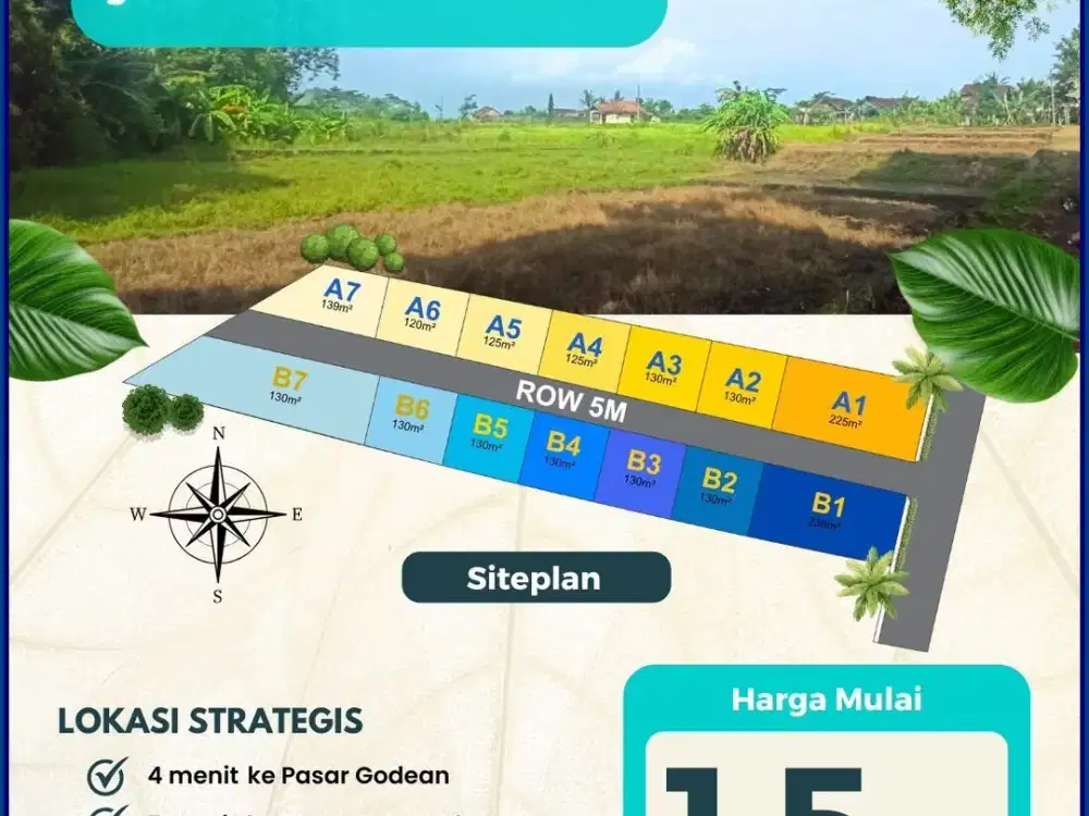 Dijual Tanah Murah di Godean Investasi Properti Terbaik