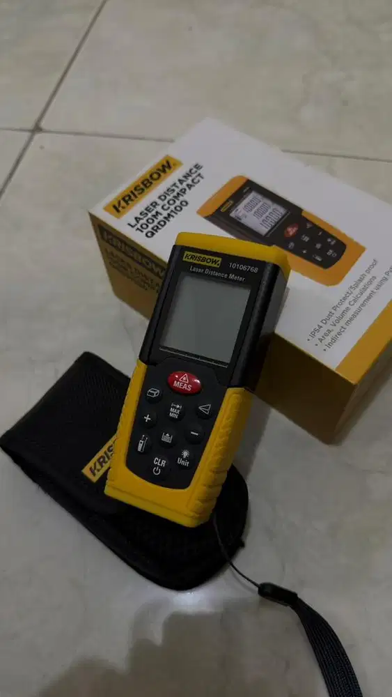 Laser Meter Distance Compact KRISBOW