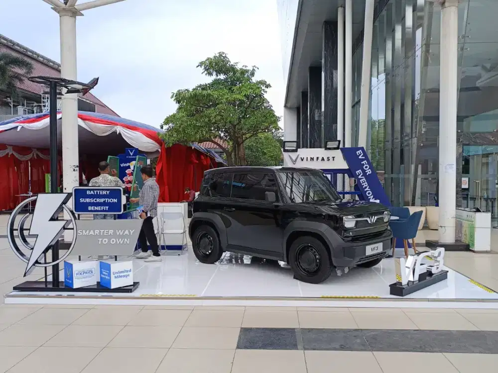 Sewa Space Outdoor Untuk Pameran Murah Gedung Antam Tower B