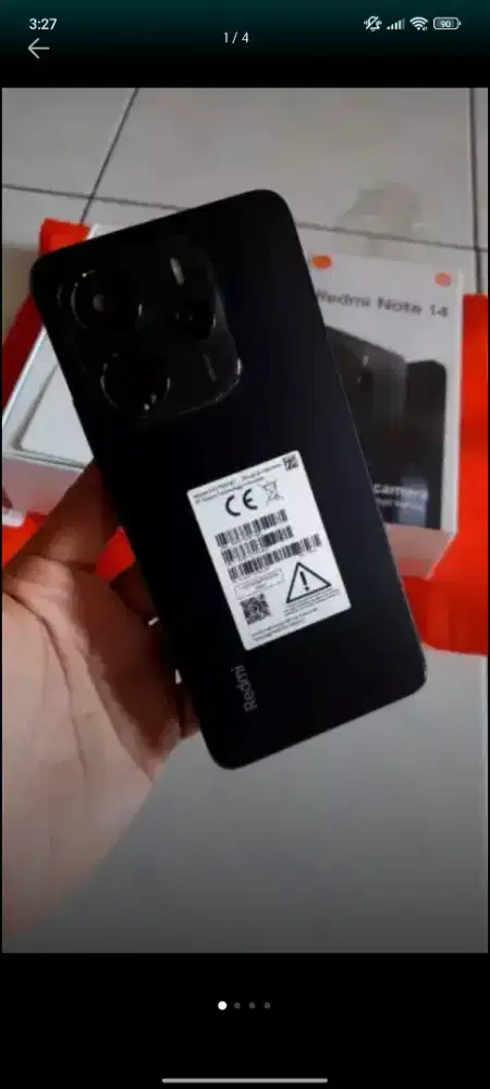Redmi note 14 4g 8+4/256