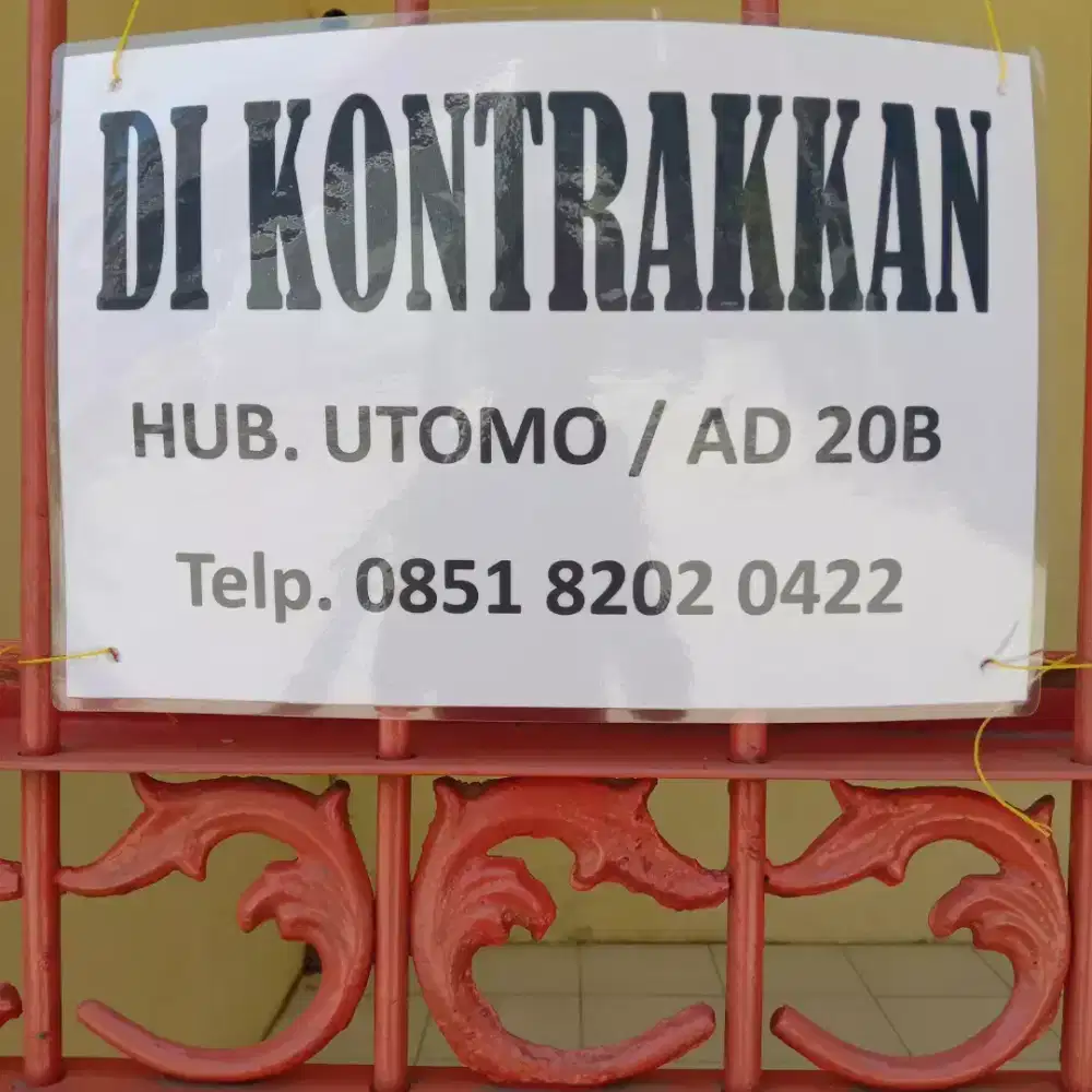 Rumah di kontrakkan