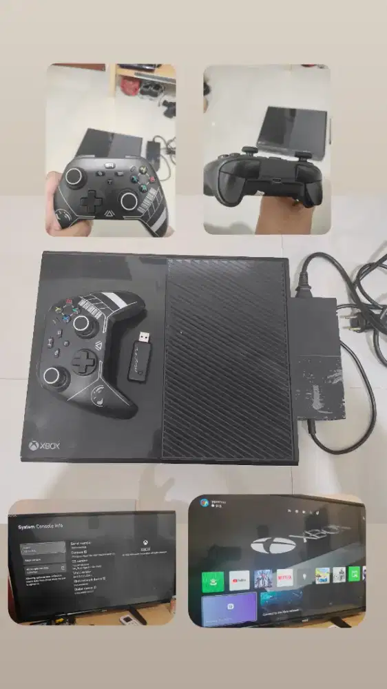 xbox one 512GB free controller