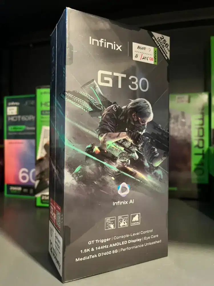 Infinix GT 30 5G 8GB+8GB/256GB Promo Murah New Segel