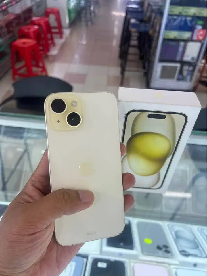 Iphone 15 128 IBOX (Yellow) Fullset Jossjiss