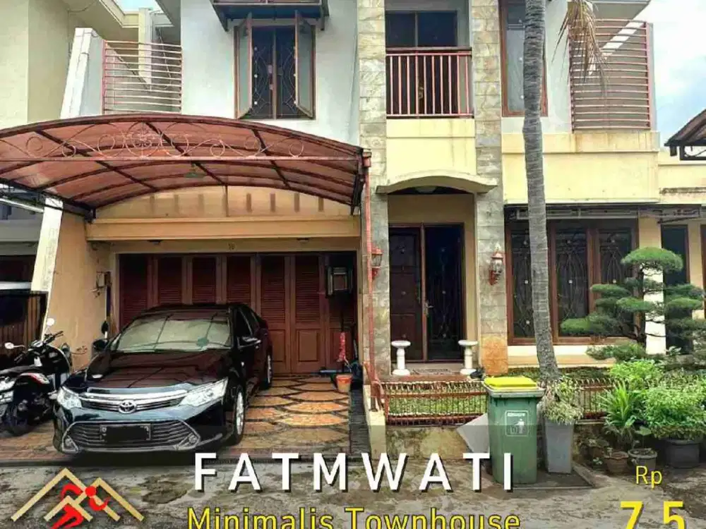 DIJUAL TWONHOUSE MINIMALIS DI FATMAWATI JAKARTA SELATAN