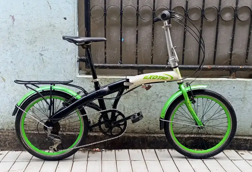 Sepeda Lipat Exotic 20 inc 6 speed, harga pas.. Cipinang