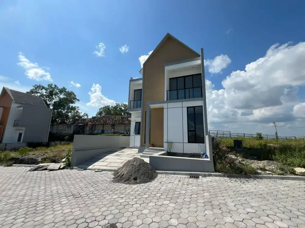 Rumah 2 Lantai Sleman View Citylight Dekat Kampus UMY