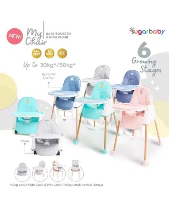 [BARU] Sugar Baby My Chair - warna blue sea