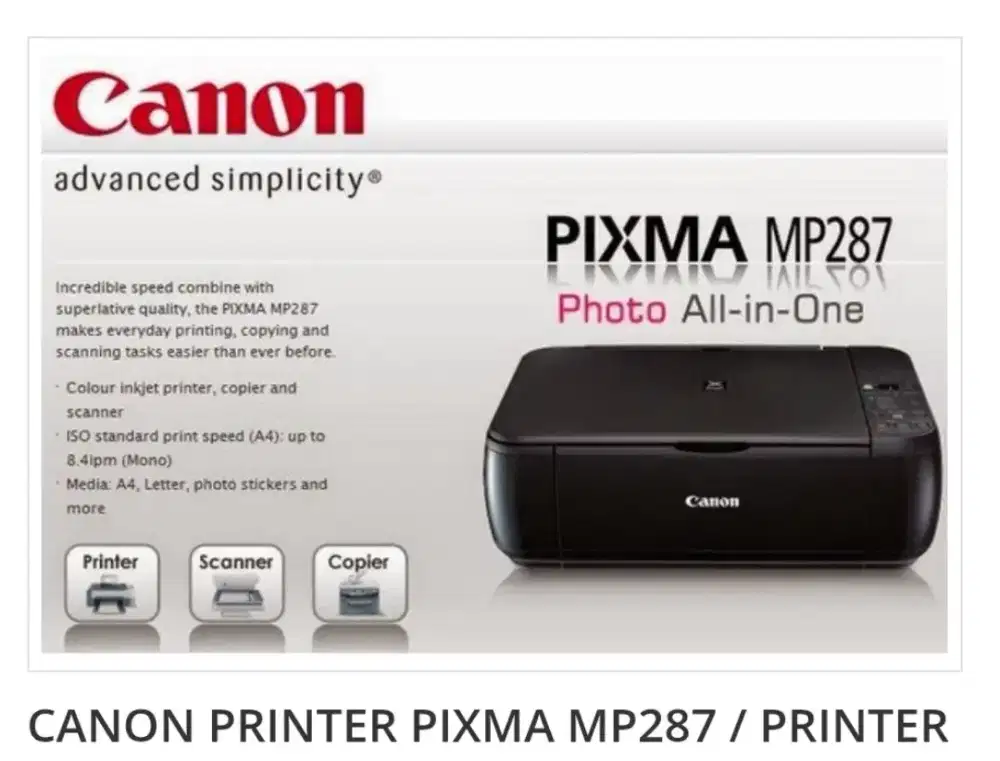 PRINTER DAN SCANNER MEREK CANON