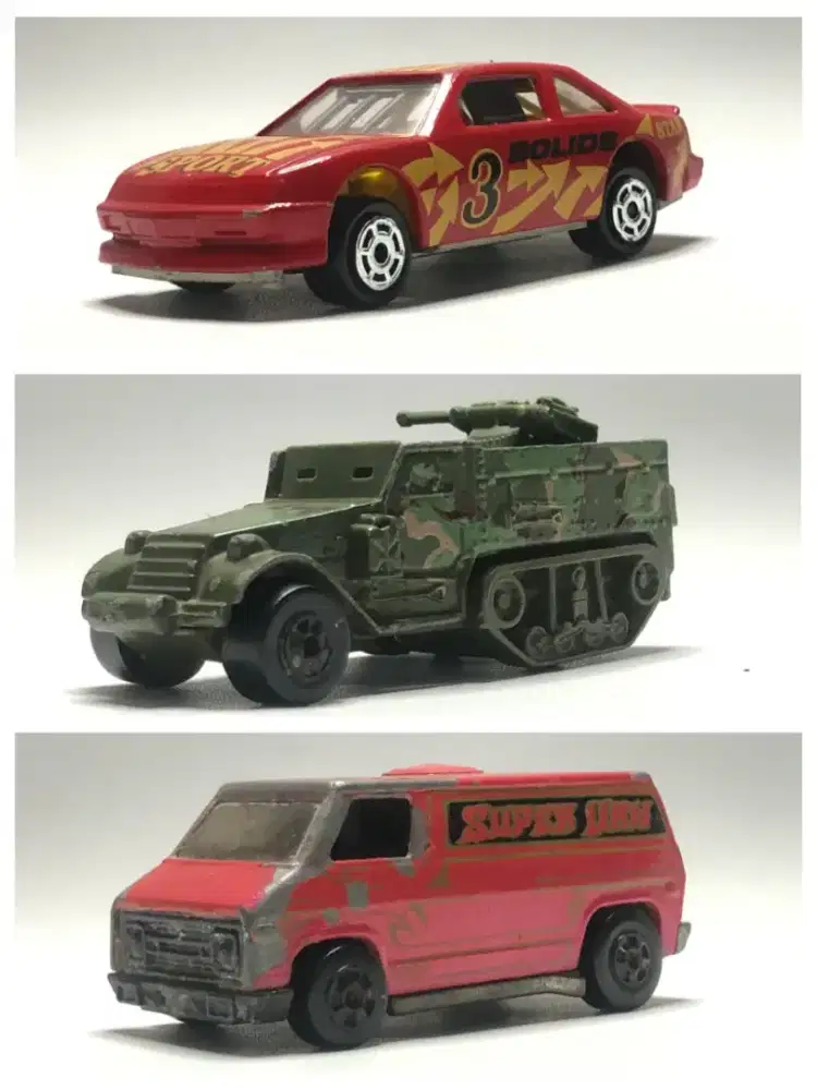 Hot Wheels Super Van Hot Ones Gun Bucket Majorette Pontiac Stock Car