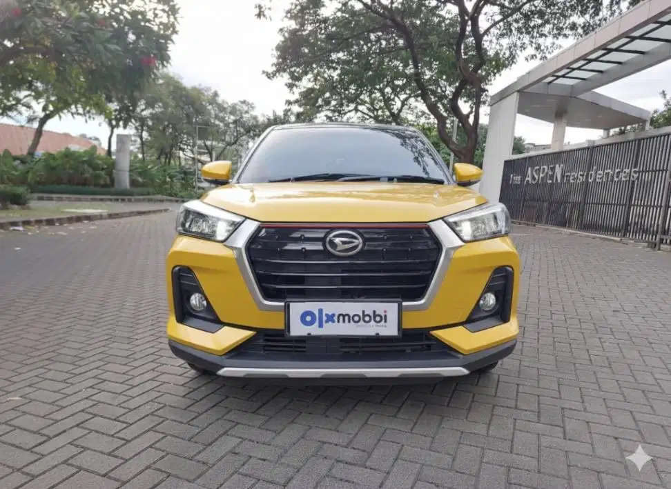 DP RINGAN Daihatsu Rocky 1.2 X ADS Bensin-AT 2021 Kuning C2JML