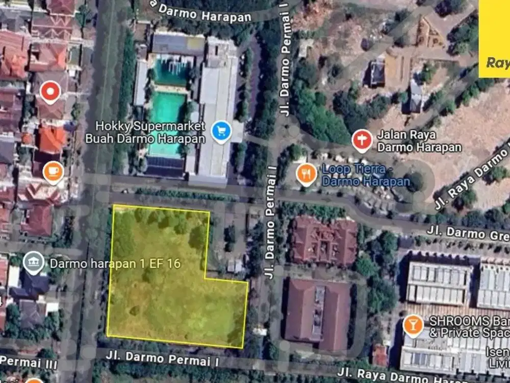 Tanah Disewakan Di Darmo Harapan Surabaya