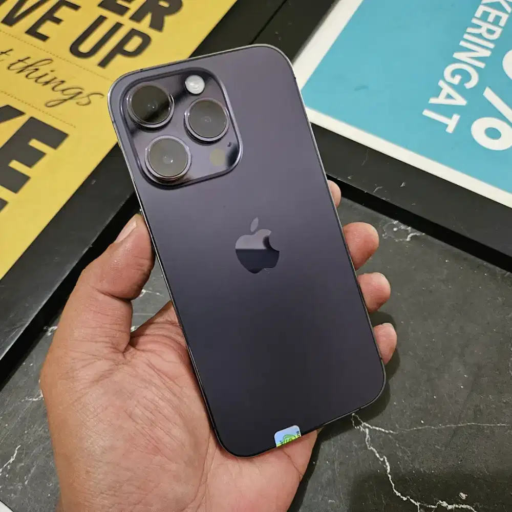 APPLE IPHONE 14 PRO 128 GB RESMI IBOX NO MUNUS