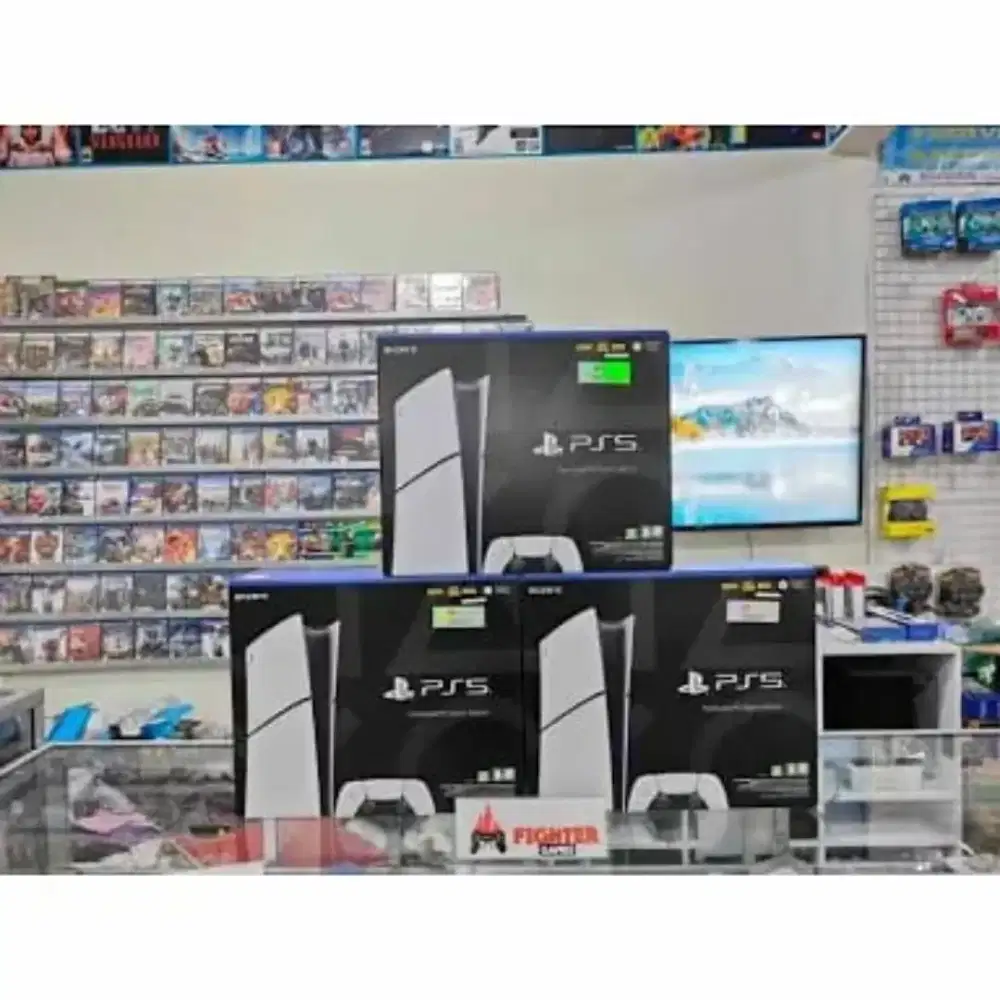 Konsol Game Sony PS Slim Baru