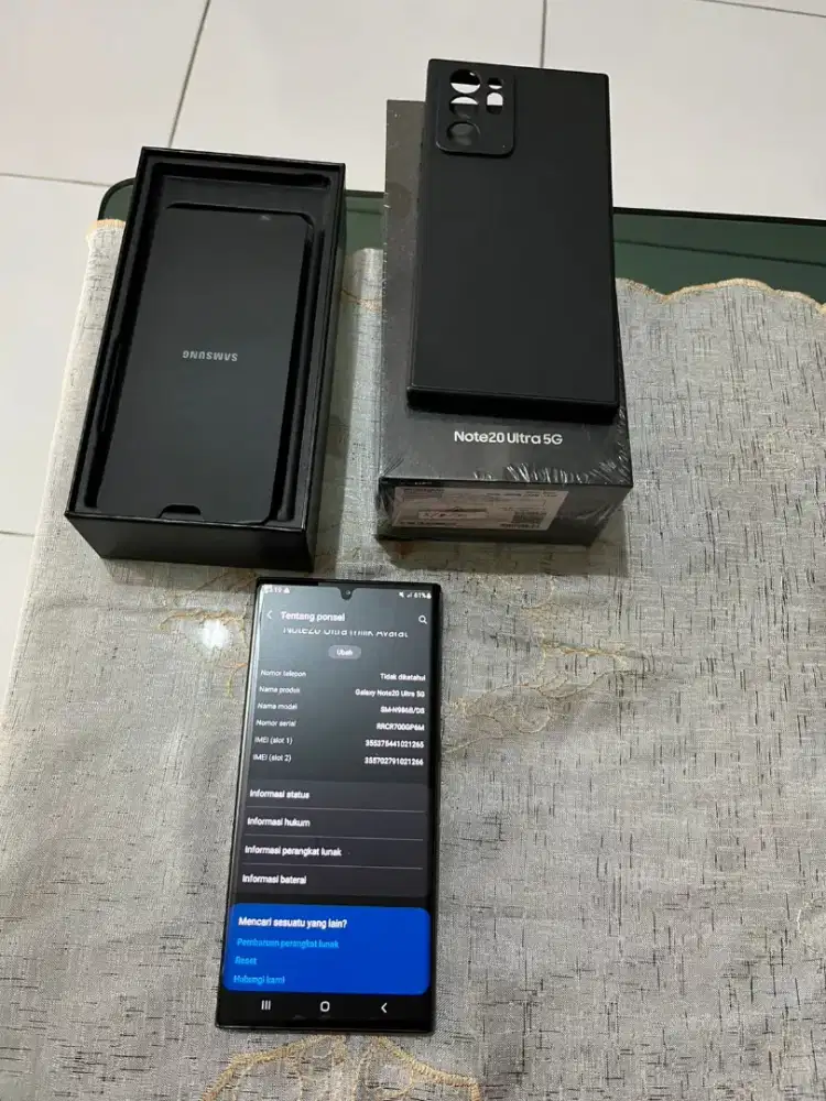 Samsung note 20 ultra 5G 12/256gb SEIN