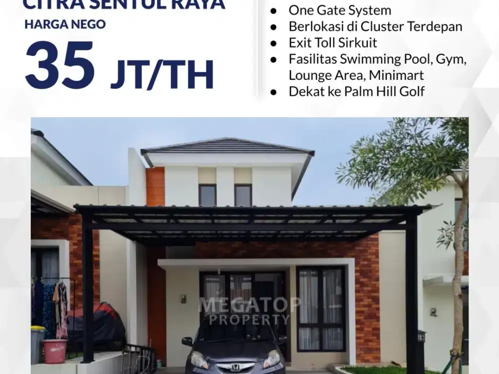 Rumah Disewa Siap Huni di Citra Sentul Raya Cluster Siene