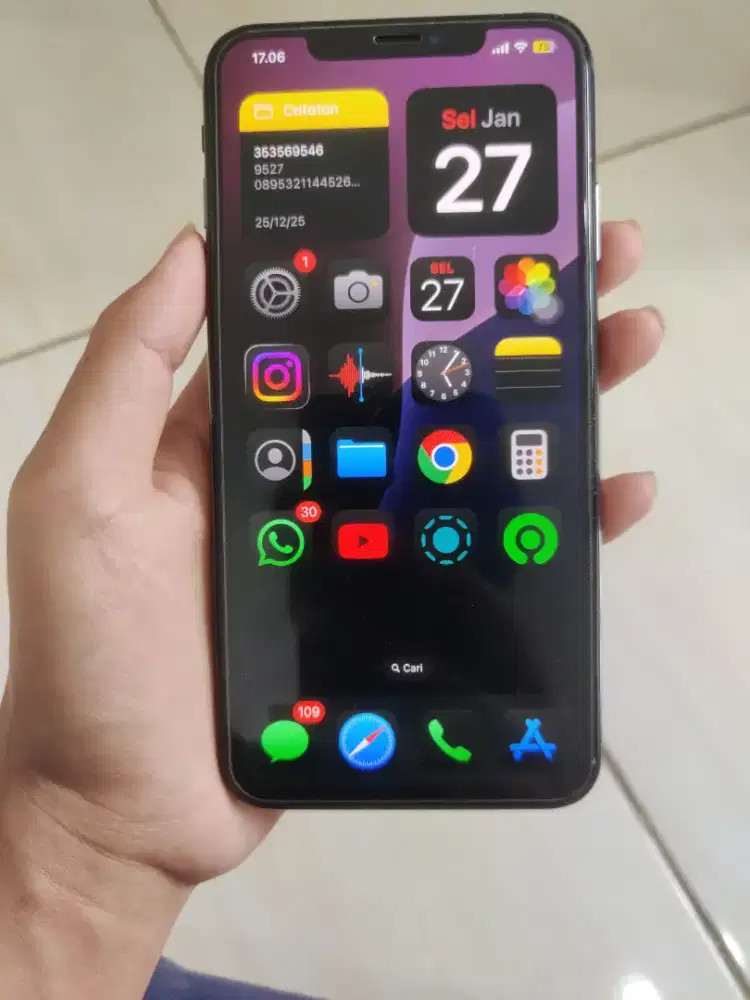 Iphone xs max 64 gb full original