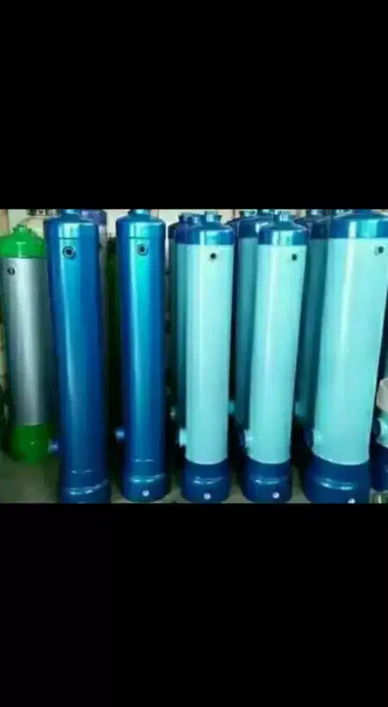 Filter air penjernih PVC 8INC Tinggi Kumplit dan Media Super