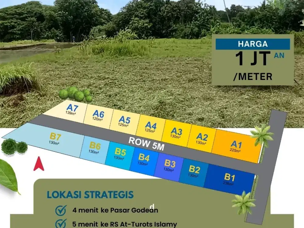 Investasi Properti Tanah Murah di Godean Sleman