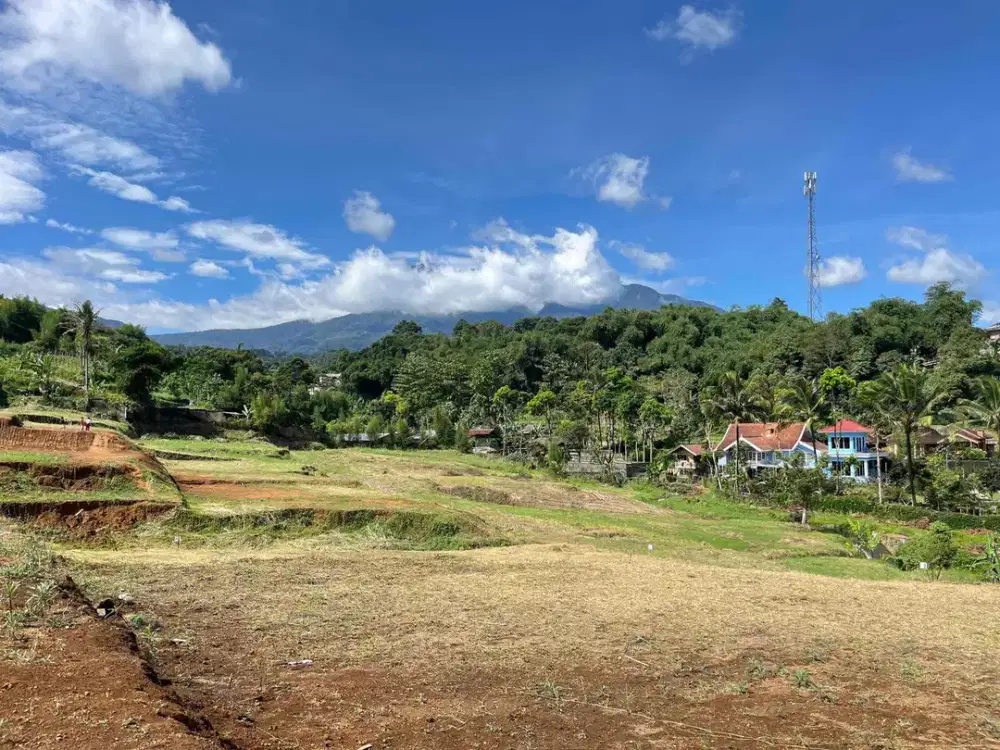 Tanah hidden gem di kawasan strategis Puncak Bogor