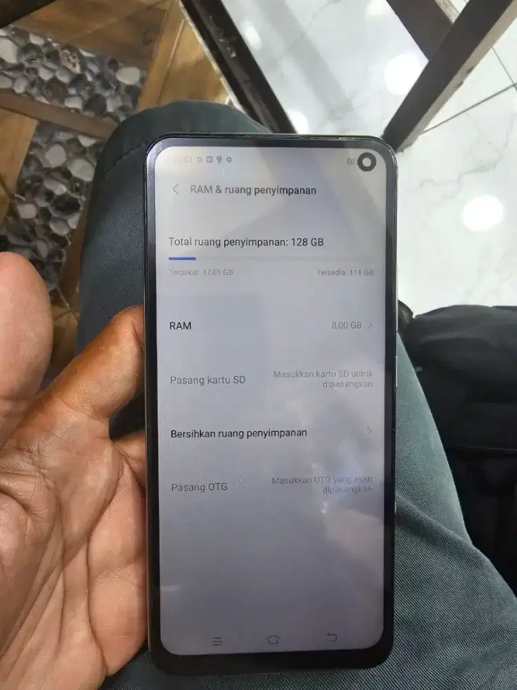 Vivo V15 8/128 Resmi msih bgus LCD gantian normal bs tker tambah
