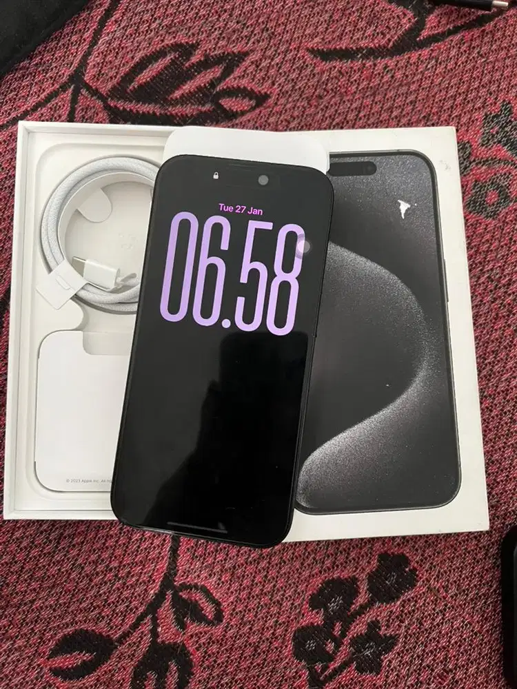 IPHONE 15 PRO 256GB IBOX BLACK TITANIUM