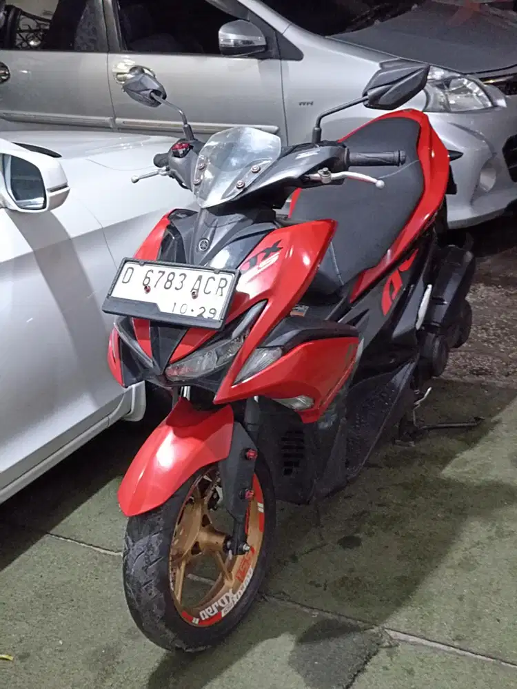 Aerox tahun 2019 full original/tt boleh gan cash lebih bagus