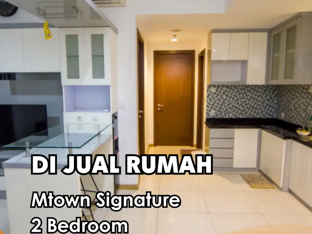 DI SEWAKAN !!!   Mtown signature 2Bedroom  Tower Herald lt 19