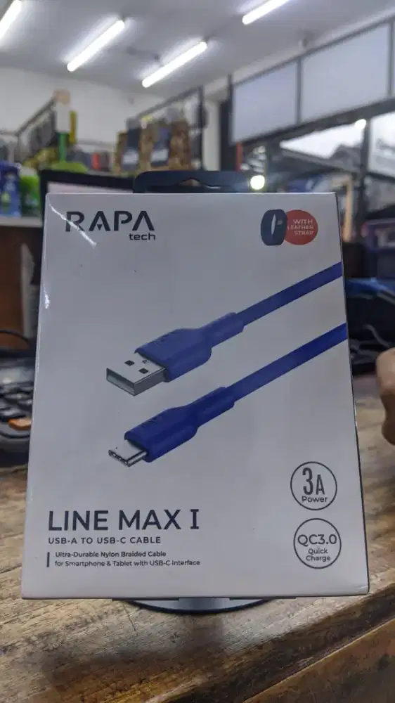 KABEL DATA TYPE-C RAPA TECH LINE MAX I