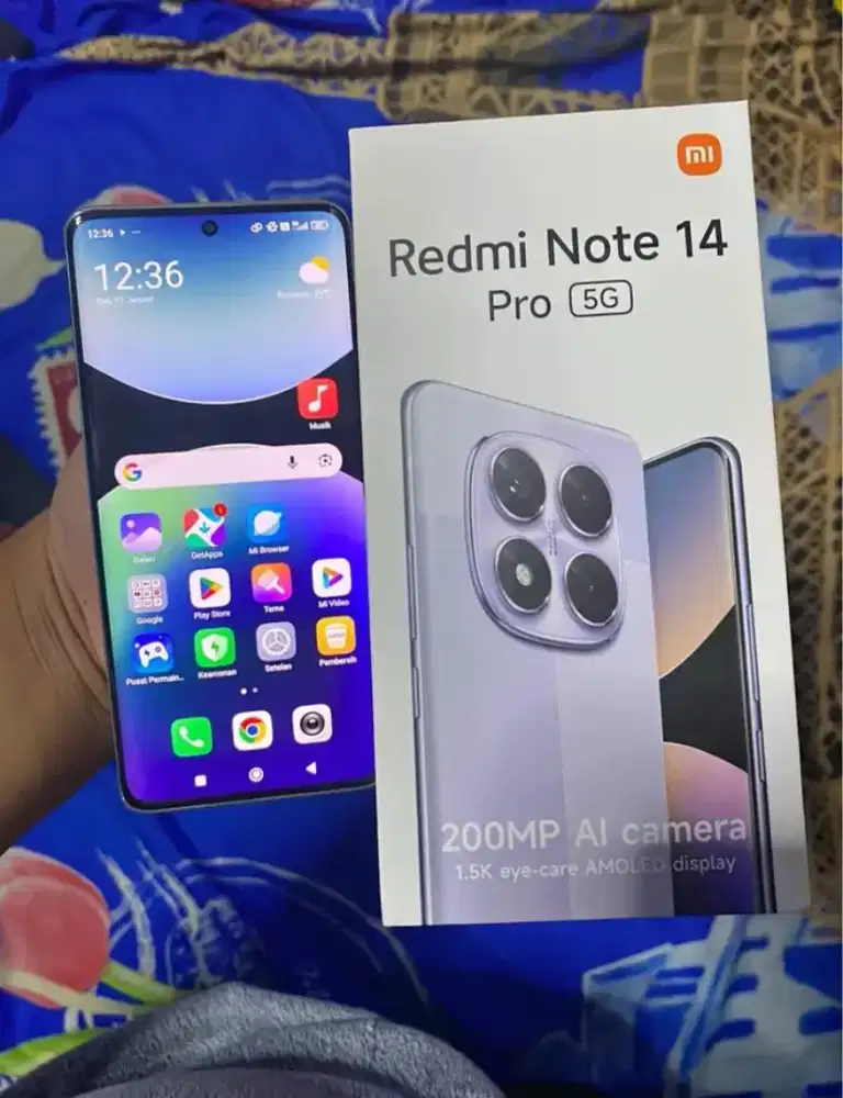 Redmi Note 14 Pro 5g Baru 1 bulan